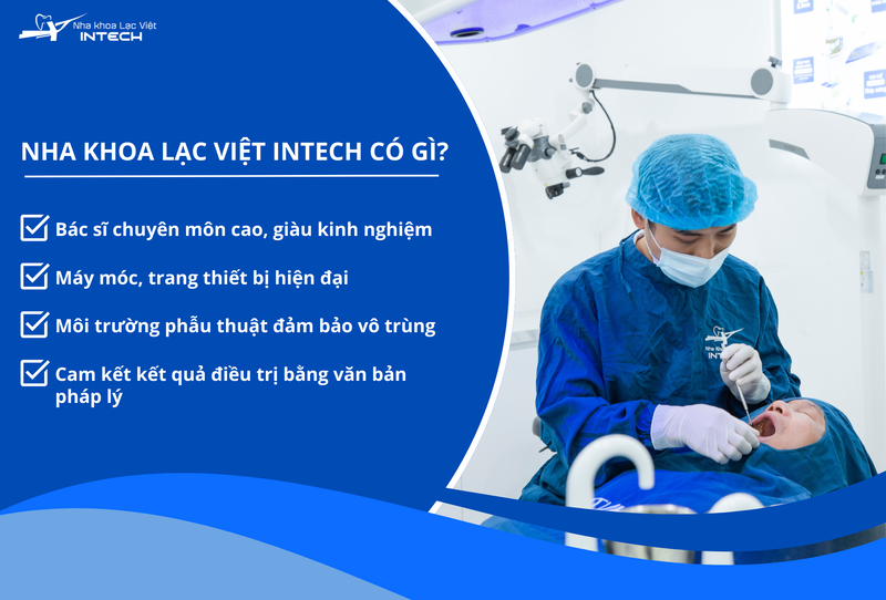 Nha khoa Lạc Việt Intech là đơn vị tiên phong mang đến giải pháp trồng răng Implant an toàn và hiệu quả vượt trội.