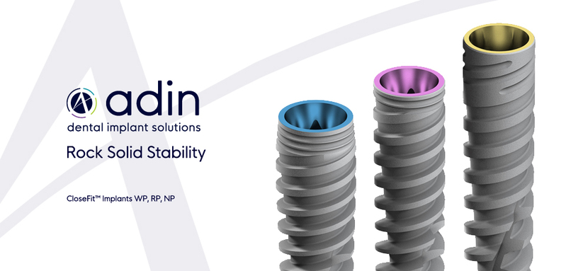 Trụ Implant Adin ít phổ biến tại Việt Nam do hạn chế về tài liệu nghiên cứu và giá cả không mang tính cạnh tranh cho các cơ sở nha khoa