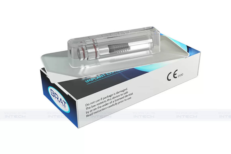 Trụ Implant Brat Pháp có thiết kế giúp tăng cường sự ổn định và độ bền lâu dài