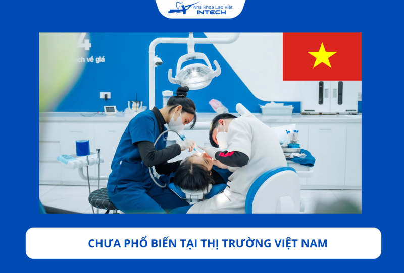 Trụ Implant Brat Pháp hiện vẫn chưa được sử dụng phổ biến trên thị trường Việt Nam.