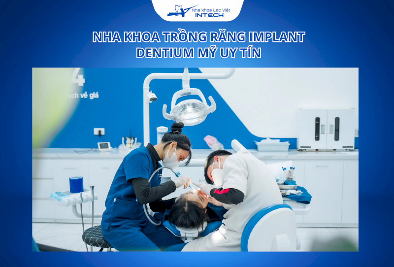 Nha khoa Lạc Việt Intech là trung tâm nha khoa hàng đầu tại Việt Nam với gần 20 năm kinh nghiệm trong lĩnh vực trồng răng Implant