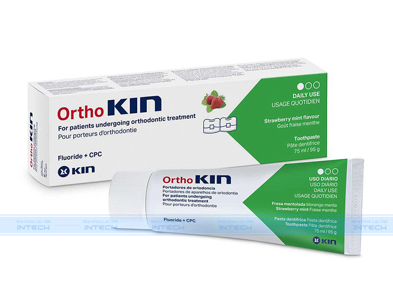Kem đánh răng cho người niềng răng Ortho Kin