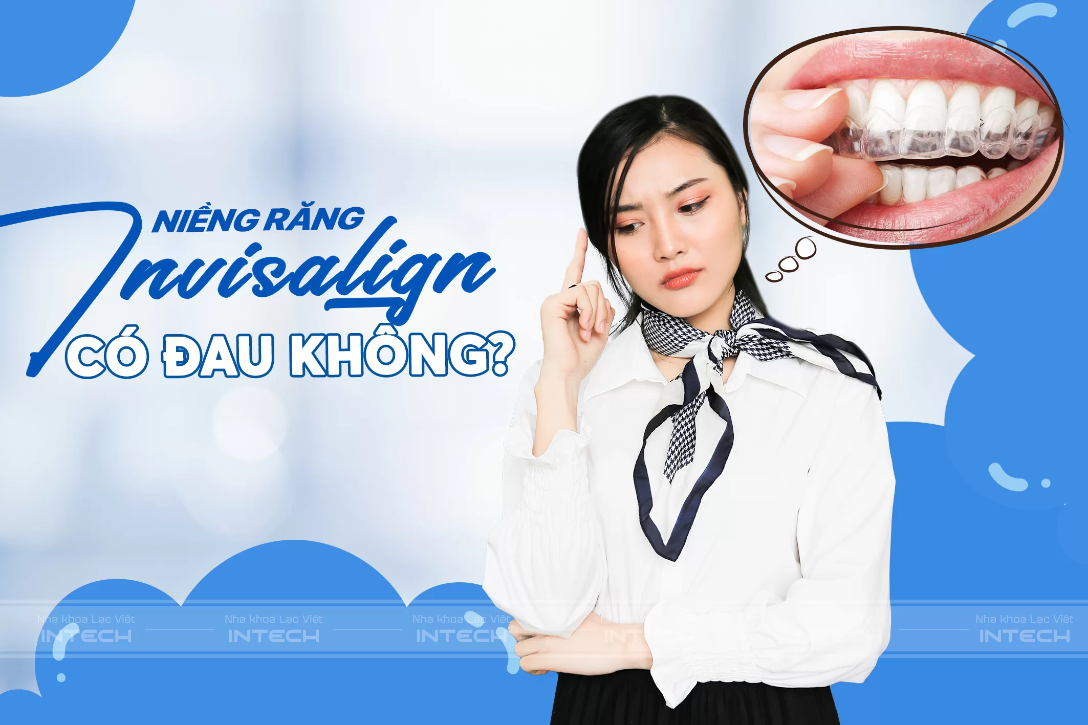Niềng răng trong suốt Invisalign có đau không?