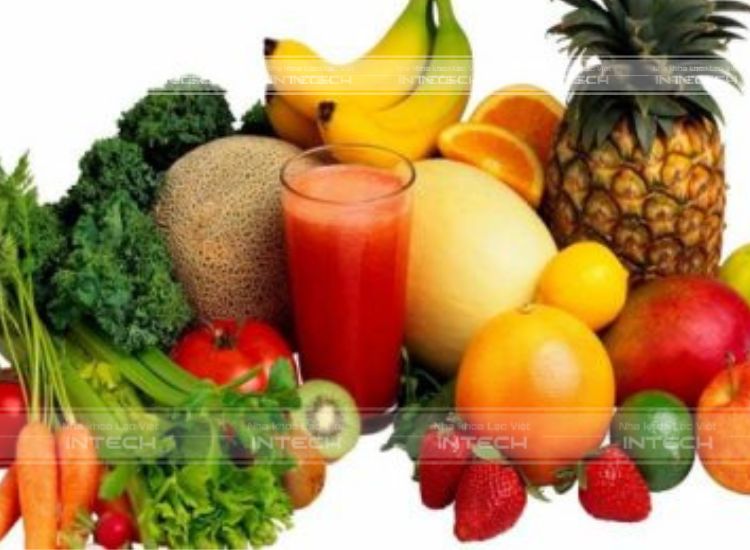 Rau củ quả rất tốt cho quá trình mọc răng khôn