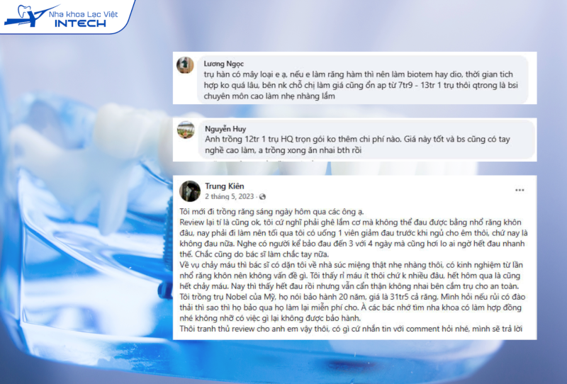Chi phí trồng răng Implant cao hơn các phương pháp khác nhưng mang lại hiệu quả lâu dài và vượt trội hơn