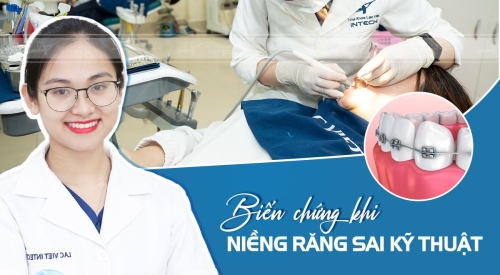 biến chứng niềng răng