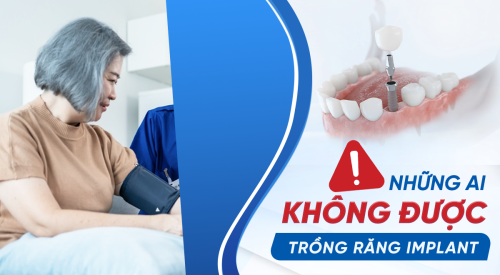 ai không được trồng răng Implant