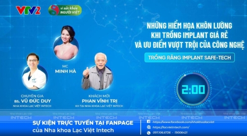 Cảnh báo: Những hiểm họa khôn lường khi trồng răng Implant giá rẻ VTV2