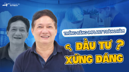 Trồng răng implant toàn hai hàm, trọn vẹn niềm vui tuổi già