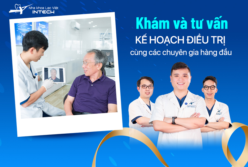 Các bác sĩ sẽ thăm khám toàn thân và tư vấn cho cô chú/anh chị kế hoạch điều trị phù hợp nhất