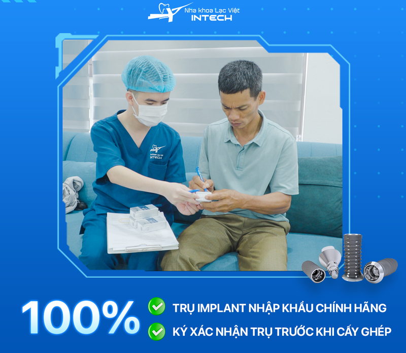 Cô chú/anh chị nên chọn các dòng trụ Implant có thương hiệu, được nhập khẩu chính hãng và được bảo hành để đảm bảo an toàn